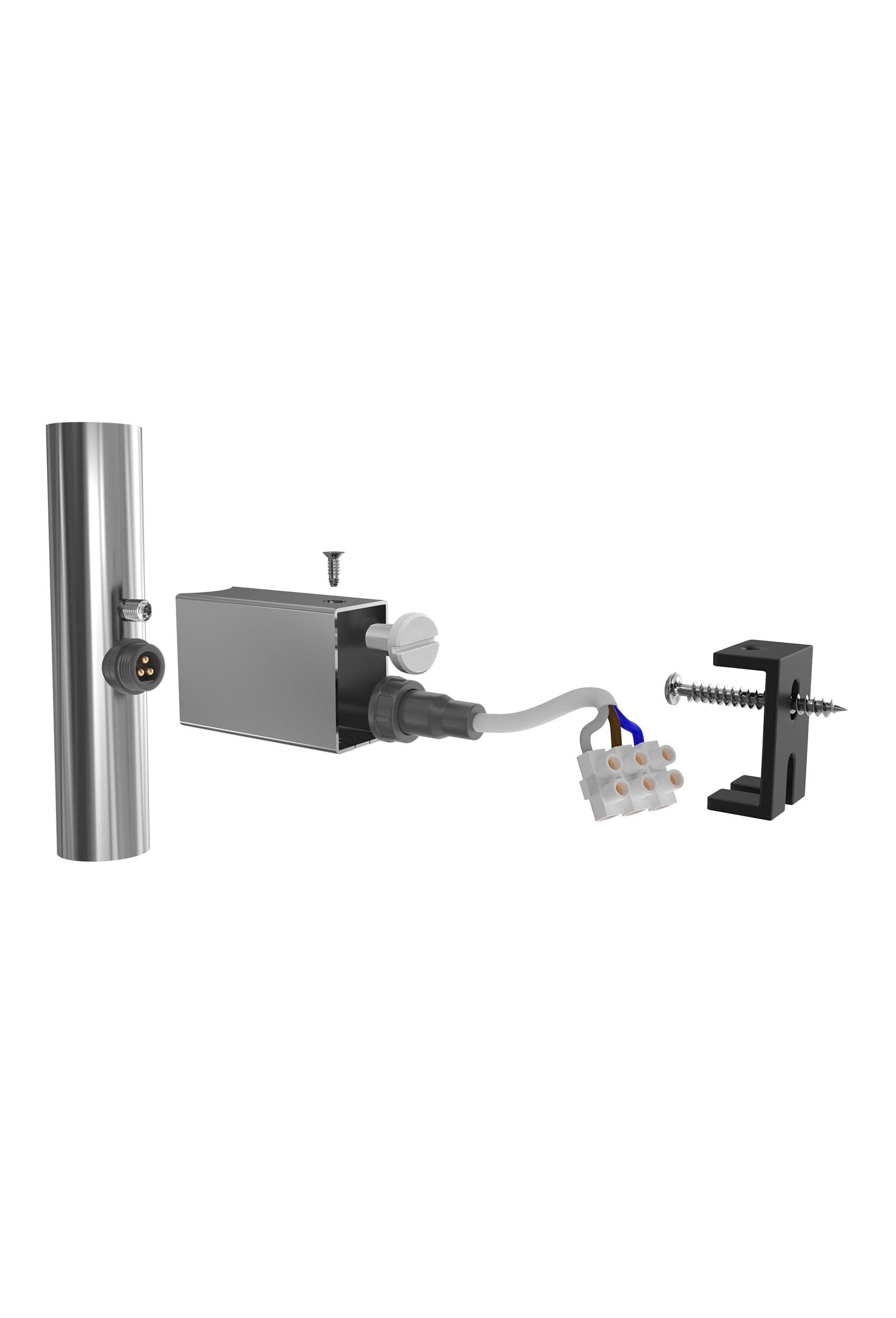 Комплект прихованого підключення (круглу трубу) — фото 1