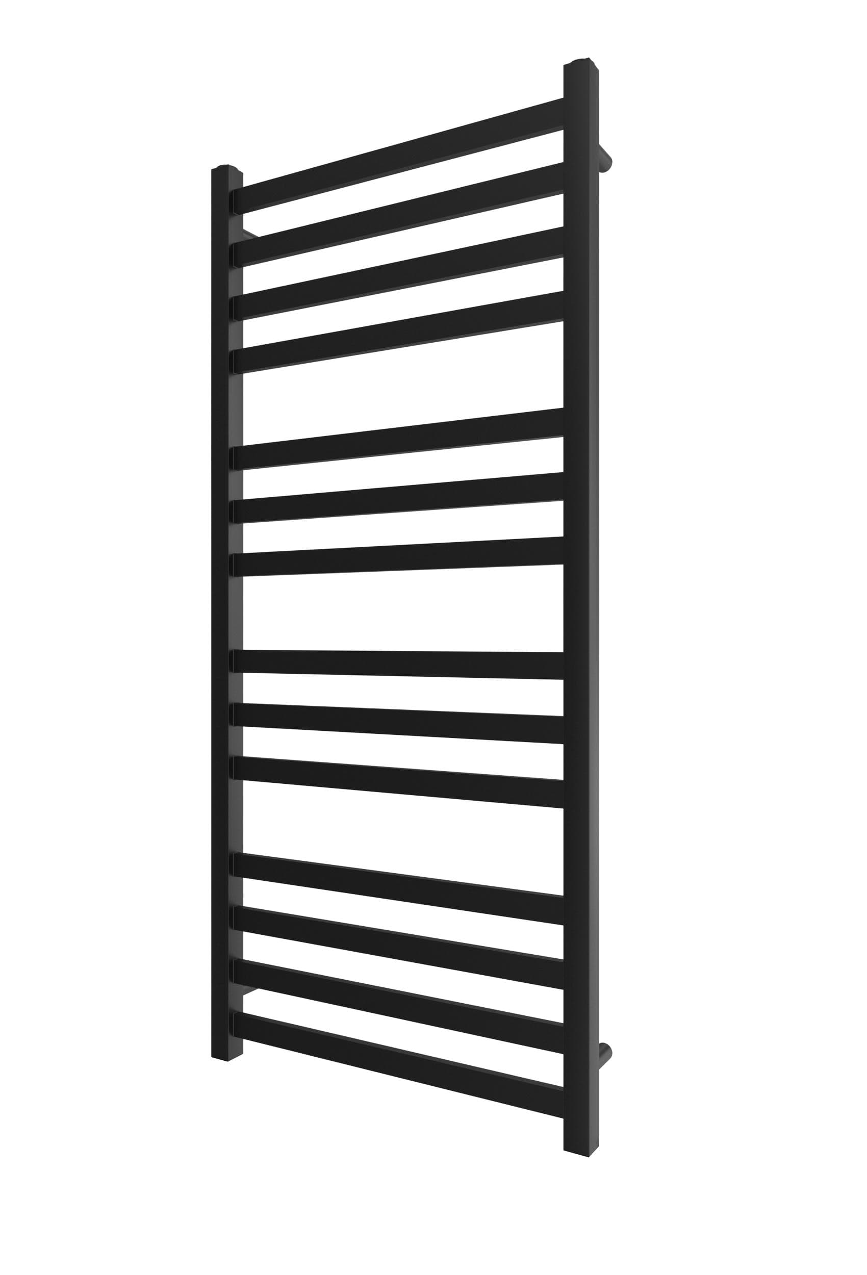 Водяна рушникосушарка INOX Чикаго 1170х530/500 чорний мат — фото 1