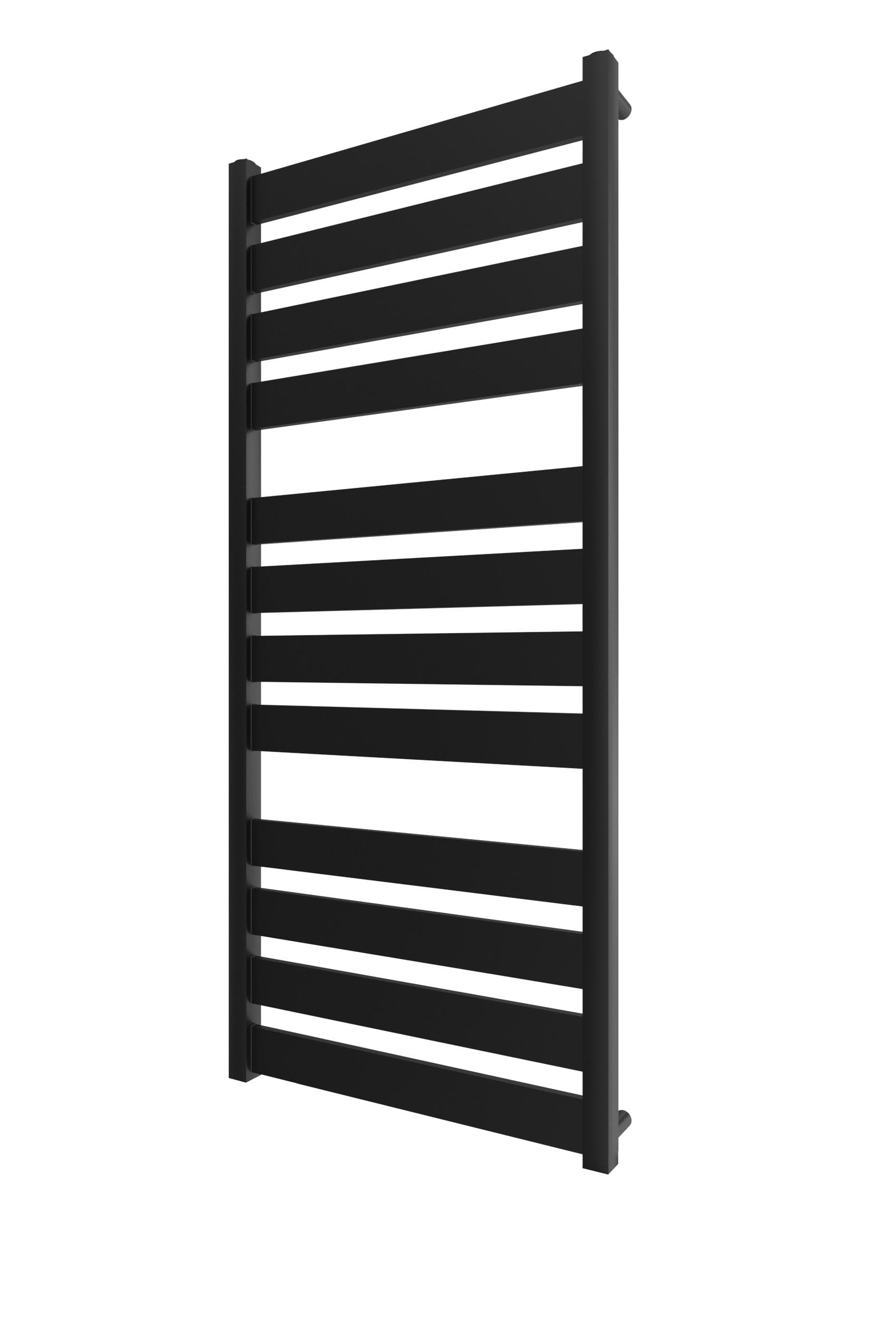 Водяна рушникосушарка INOX Санті 1170х530/500 чорний мат — фото 1