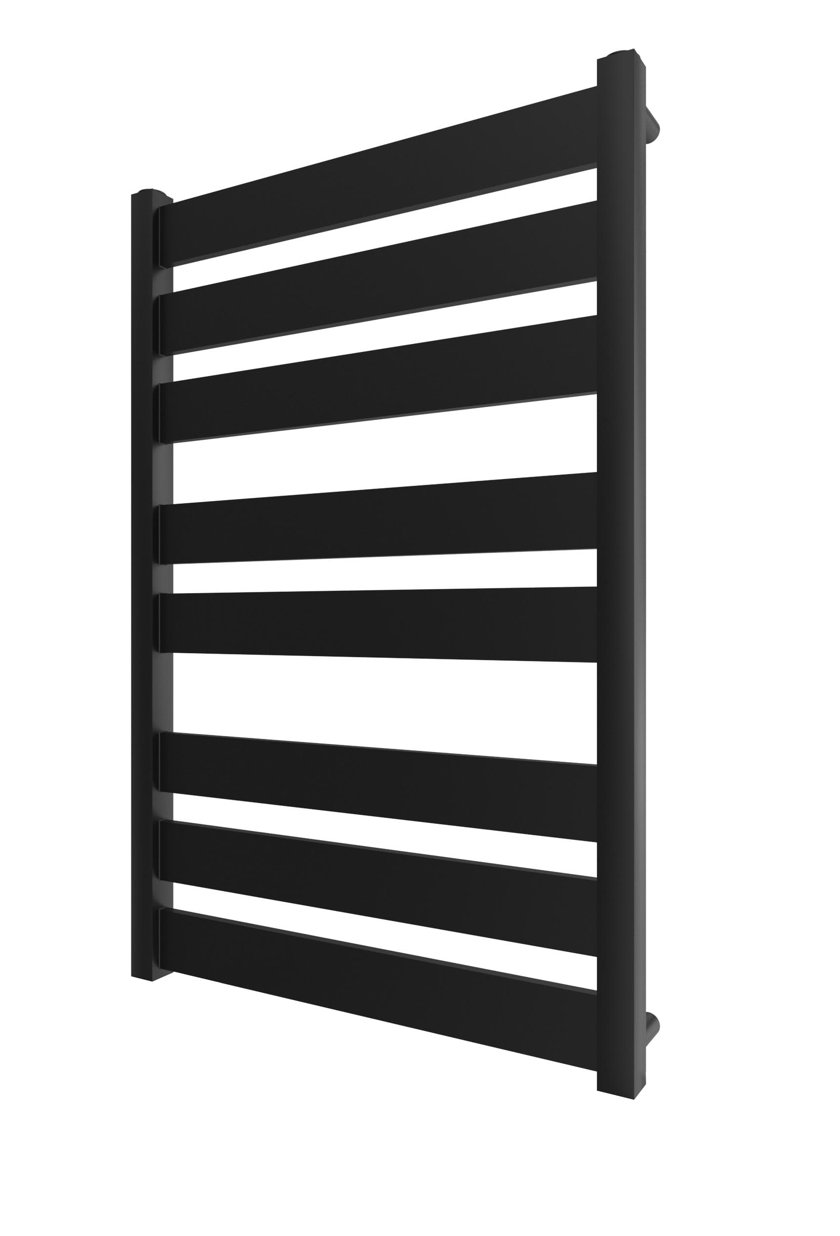 Водяна рушникосушарка INOX Санті 770х530/500 чорний мат — фото 1