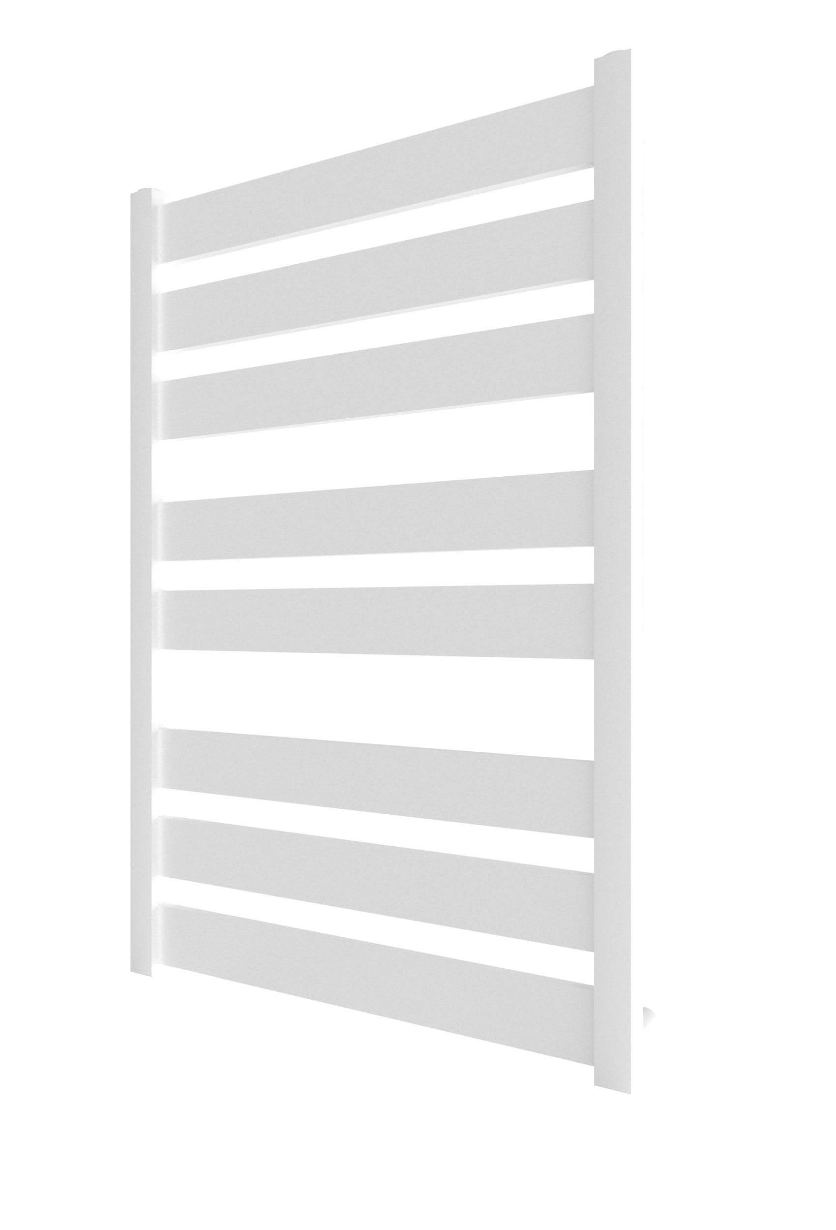 Водяна рушникосушарка INOX Санті 770х530/500 білий мат — фото 1