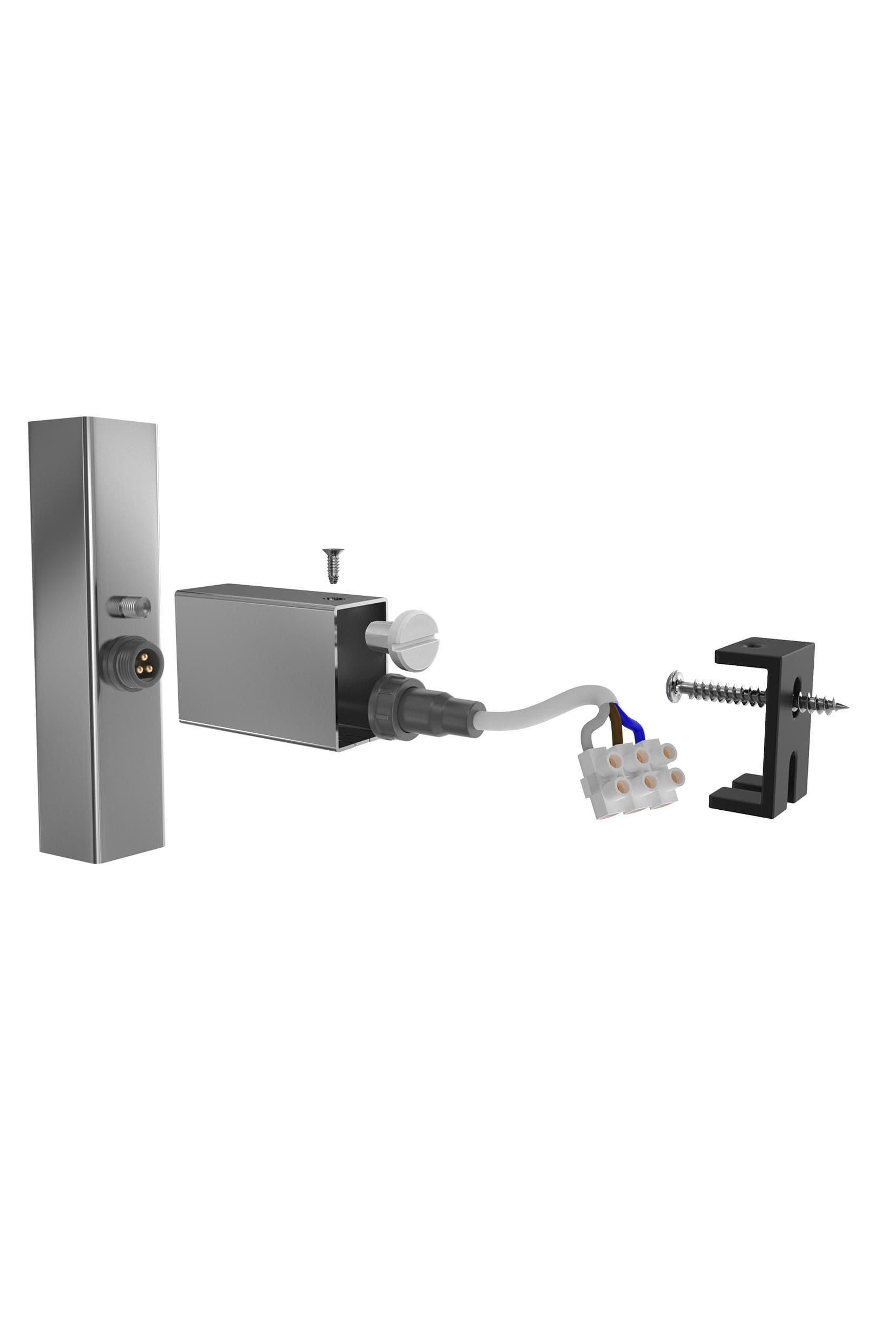 Комплект прихованого підключення (квадратну трубу) — фото 1