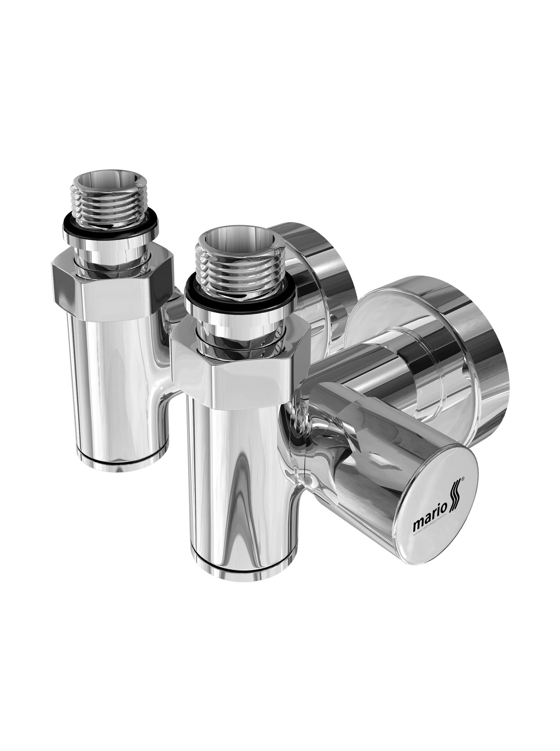 Кран кутовий під ТЕН, G1/2″ комплект — фото 1